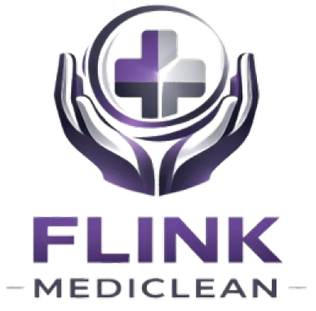 Logo Flink Mediclean - Hygienische Reinigung für medizinische & therapeutische Einrichtungen